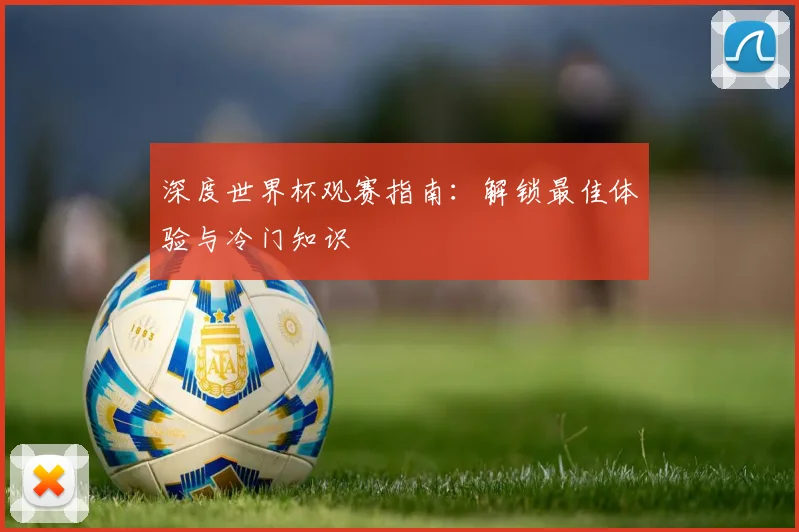 深度世界杯观赛指南:解锁最佳体验与冷门知识