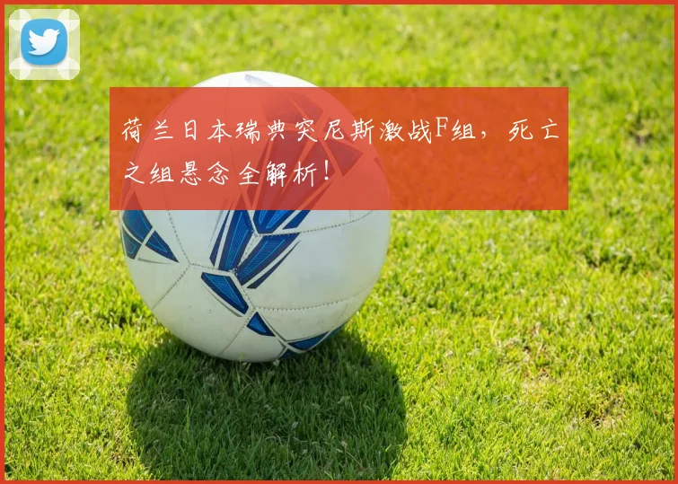 荷兰日本瑞典突尼斯激战F组，死亡之组悬念全解析！